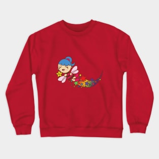 Rainbow Fairy Crewneck Sweatshirt